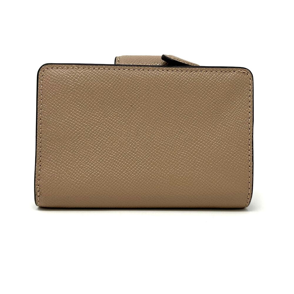 Coach Medium Corner Zip Wallet in Taupe Leather 6390 - Picture 2 of 6